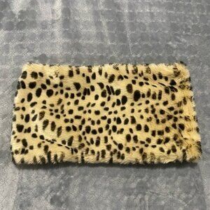 Animal print infinity scarf